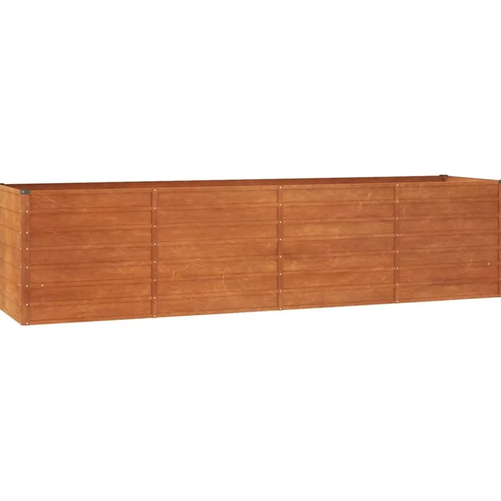 New FinePRICE Istutuslaatikko Ruoste, corten-teräs, eri kokoja