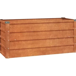New FinePRICE Istutuslaatikko Ruoste, corten-teräs, eri kokoja