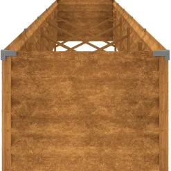 Discount FinePRICE Istutuslaatikko 482x50x36 cm corten-teräs