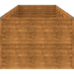Hot FinePRICE Istutuslaatikko 479x100x69 cm corten-teräs