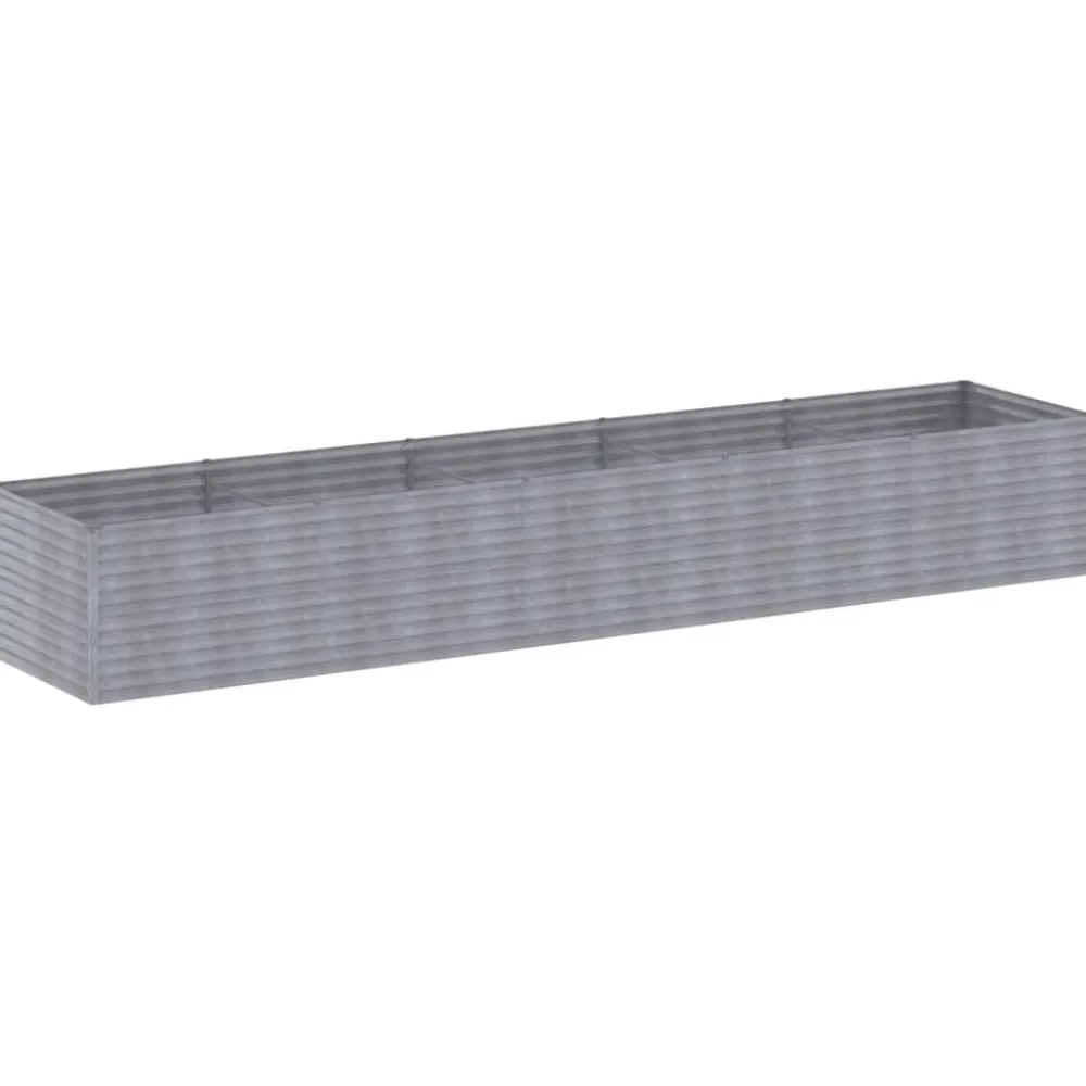 Hot FinePRICE Istutuslaatikko 479x100x69 cm corten-teräs