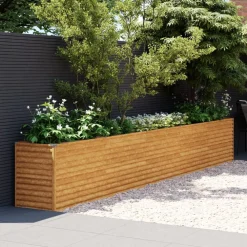 Sale FinePRICE Istutuslaatikko 482x50x69 cm corten-teräs
