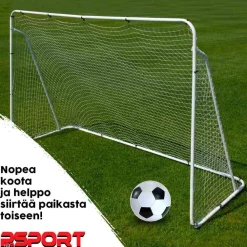 Outlet ProSport Jalkapallomaali Real 240x150cm, 2kpl