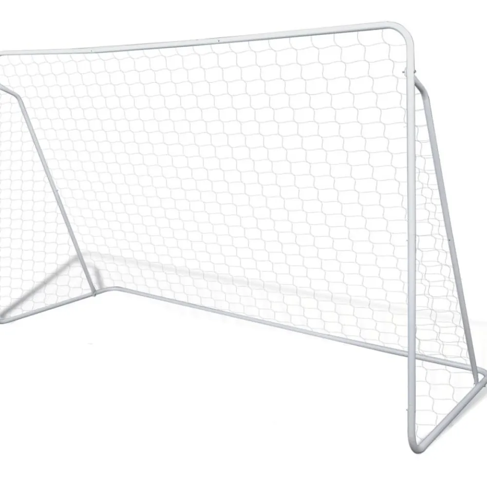 Discount FinePRICE Jalkapallomaali 240x90x150cm, teräs