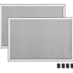 FinePRICE Jatkettava hyönteisverkko ikkunaan valkoinen (75-143)x50 cm