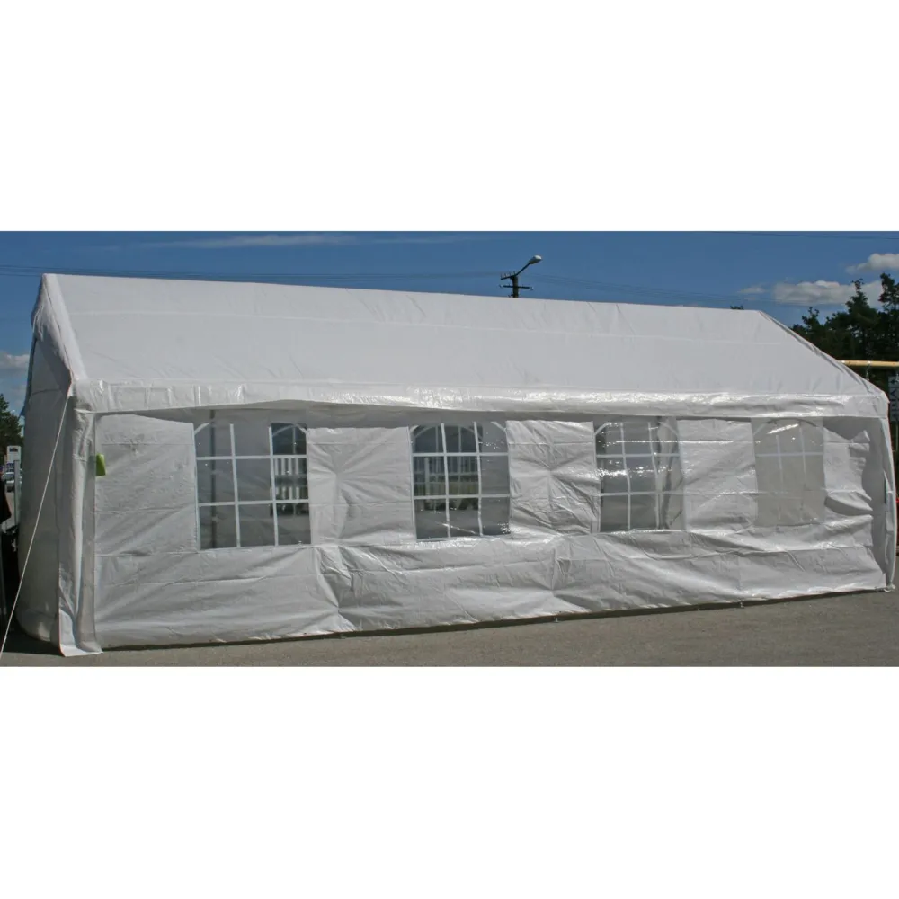 Best Home4you Juhlateltta 4x8m valkoinen