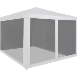 Hot FinePRICE Juhlateltta 4 verkkosivuseinää 3x3 m