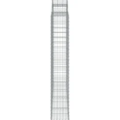 Best FinePRICE Kaareva kivikori 200x30x140/160 cm galvanoitu rauta (53487)