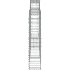 Sale FinePRICE Kaarevat kivikorit 2 kpl 200x30x40/60 cm galvanoitu rauta (46047)