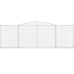 Sale FinePRICE Kaarevat kivikorit 2 kpl 200x30x40/60 cm galvanoitu rauta (46047)