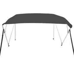 Clearance FinePRICE 4-kaarinen bimini-kate, antrasiitti 243x210x137 cm