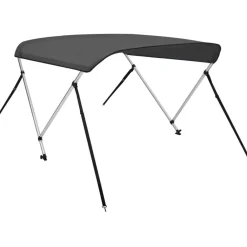 Online FinePRICE 2-kaarinen bimini-kate, antrasiitti 180x150x110 cm