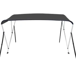 FinePRICE 3-kaarinen bimini-kate, antrasiitti 183x140x137 cm