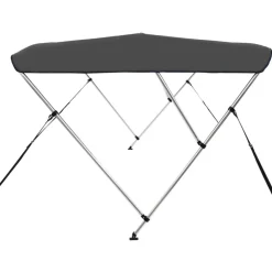 Hot FinePRICE 3-kaarinen bimini-kate, antrasiitti 183x196x137 cm