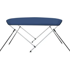 Online FinePRICE 2-kaarinen bimini-kate, laivastonsininen150x120x110 cm