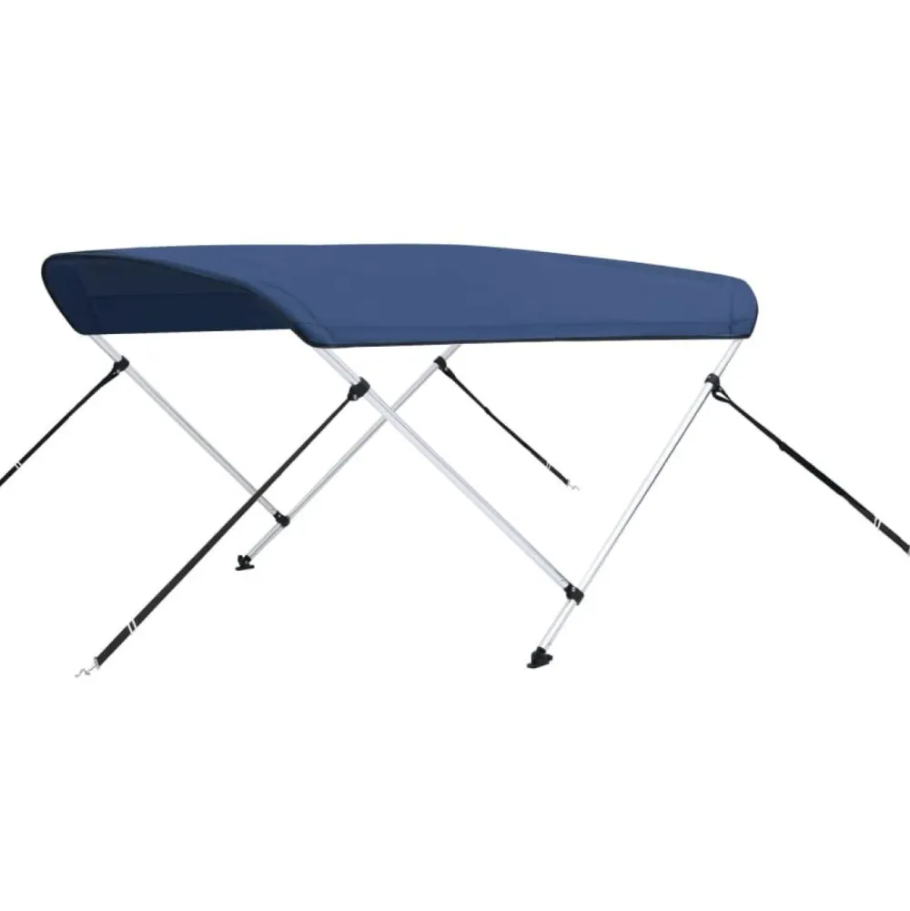 New FinePRICE 2-kaarinen bimini-kate, laivastonsininen180x130x110 cm