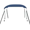 FinePRICE 2-kaarinen bimini-kate, laivastonsininen180x150x110 cm
