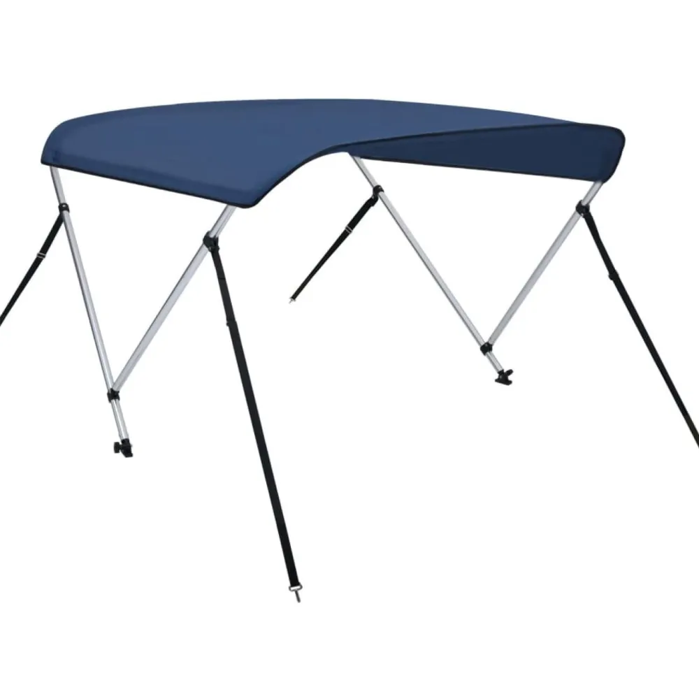 FinePRICE 2-kaarinen bimini-kate, laivastonsininen180x150x110 cm