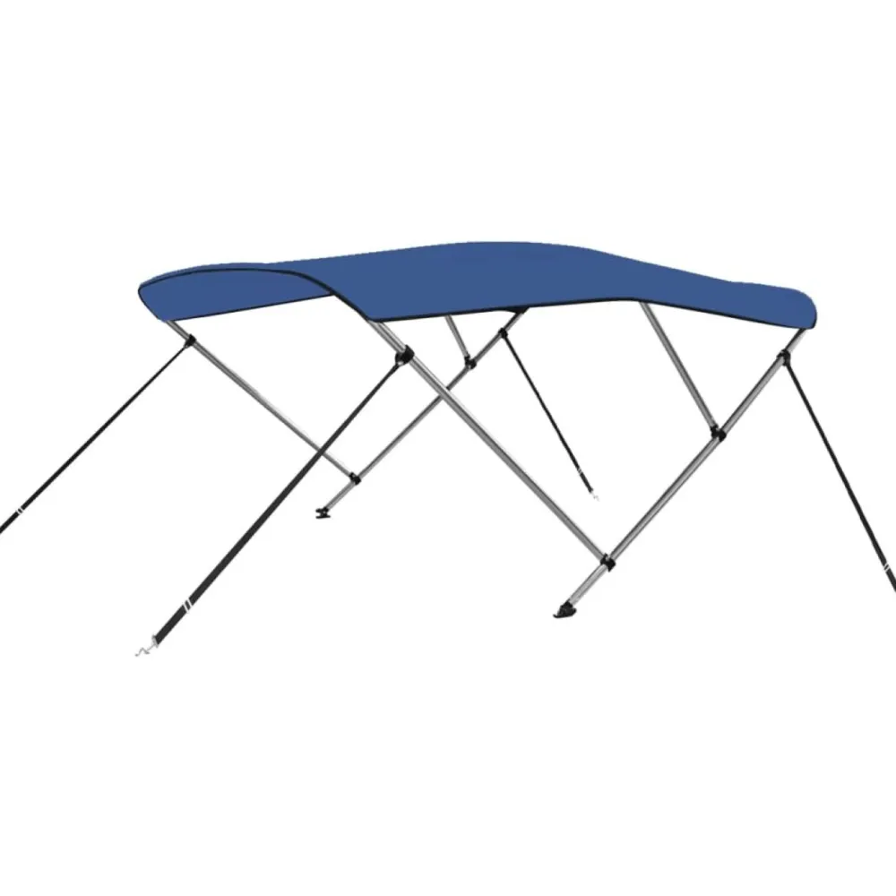 Outlet FinePRICE 3-kaarinen bimini-kate, sininen, 183x180x137 cm