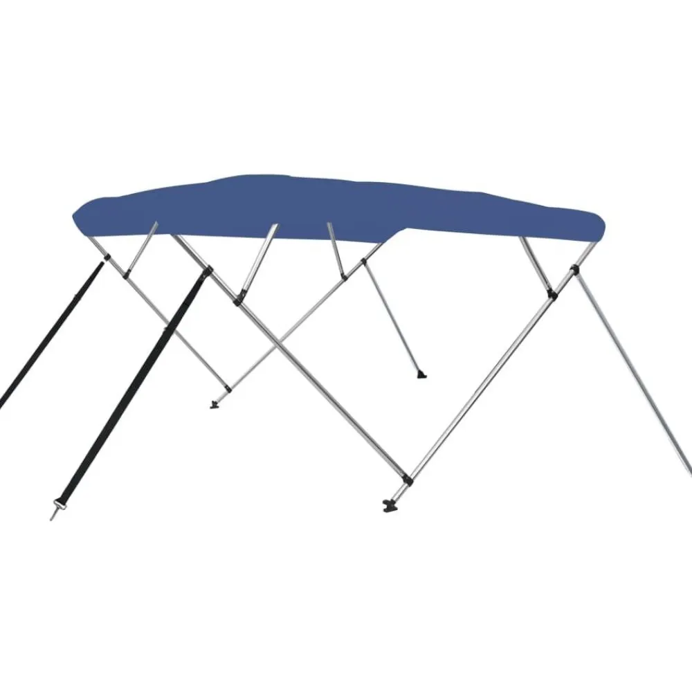 Hot FinePRICE 4-kaarinen bimini-kate sininen 243x180x117 cm