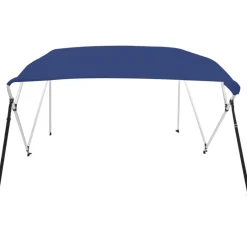 FinePRICE 4-kaarinen bimini-kate, sininen, 243x210x137 cm
