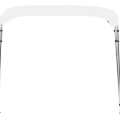 Discount FinePRICE 4-kaarinen bimini-kate valkoinen 243x210x117 cm