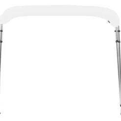 FinePRICE 4-kaarinen bimini-kate valkoinen 243x196x117 cm