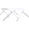 Hot FinePRICE 2-kaarinen bimini-kate, valkoinen 180x130x110 cm