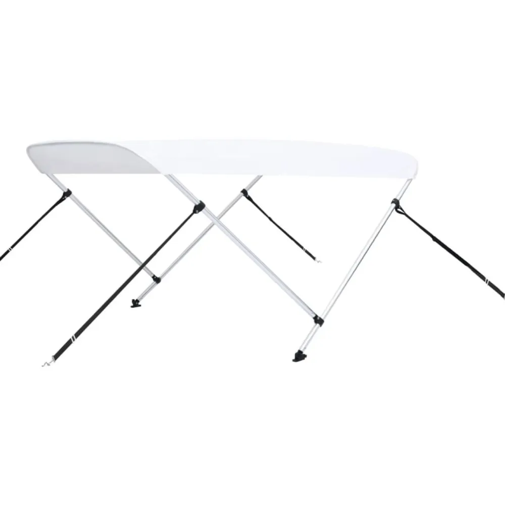 Hot FinePRICE 2-kaarinen bimini-kate, valkoinen 180x130x110 cm