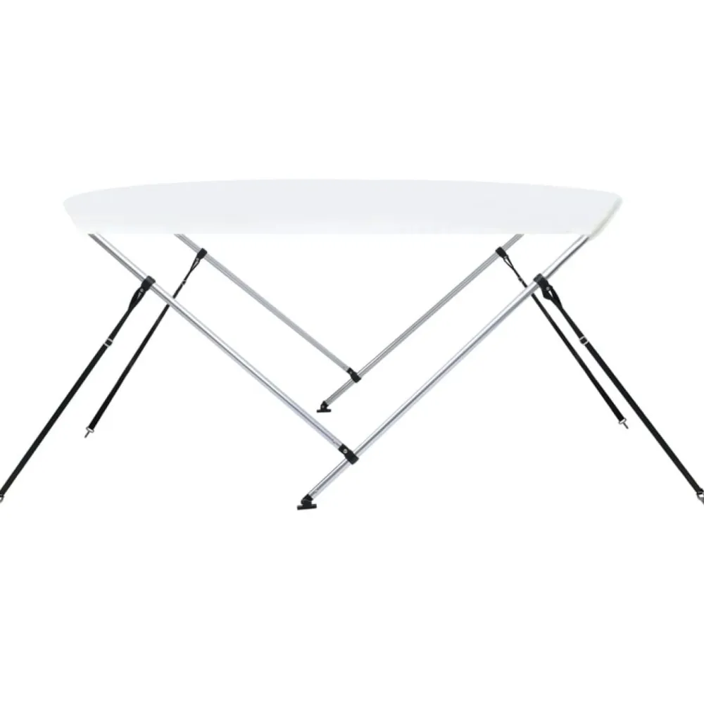 Hot FinePRICE 2-kaarinen bimini-kate, valkoinen 180x130x110 cm