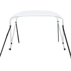 Hot FinePRICE 2-kaarinen bimini-kate, valkoinen 180x130x110 cm