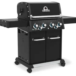 Online Broil King Kaasugrilli Baron 490 Shadow, 4 poltinta, sivukeitin, varraspaahdin