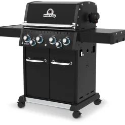 Online Broil King Kaasugrilli Baron 490 Shadow, 4 poltinta, sivukeitin, varraspaahdin