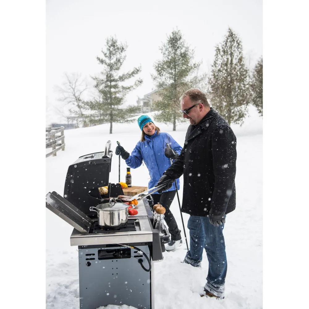 Online Broil King Kaasugrilli Baron 490 4 poltinta sivukeitin
