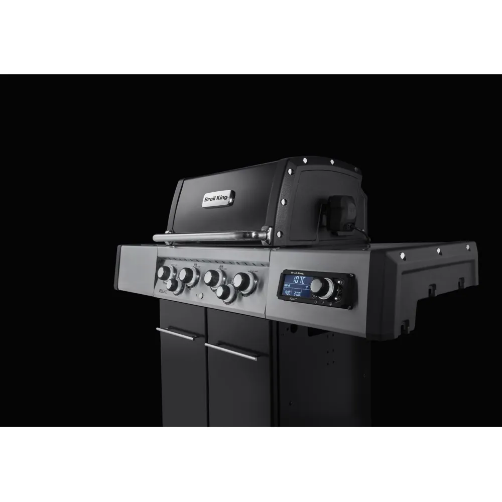 Broil King Kaasugrilli iQue Regal Q 490 IR, 4 poltinta, sivukeitin infrapunalla, varraspaahdin