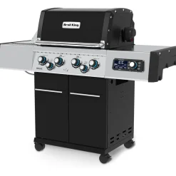 Broil King Kaasugrilli iQue Regal Q 490 IR, 4 poltinta, sivukeitin infrapunalla, varraspaahdin