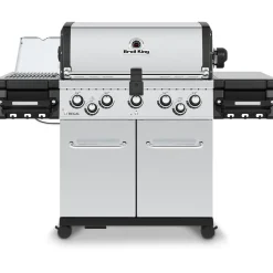 Discount Broil King Kaasugrilli Regal S 590 IR 5 poltinta + sivukeitin infrapunalla + varraspaahdin