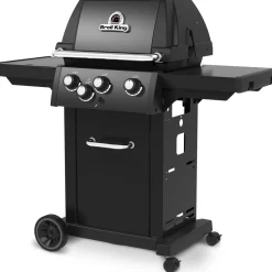 Best Broil King Kaasugrilli Royal 340 Shadow, 3 poltinta, sivukeitin