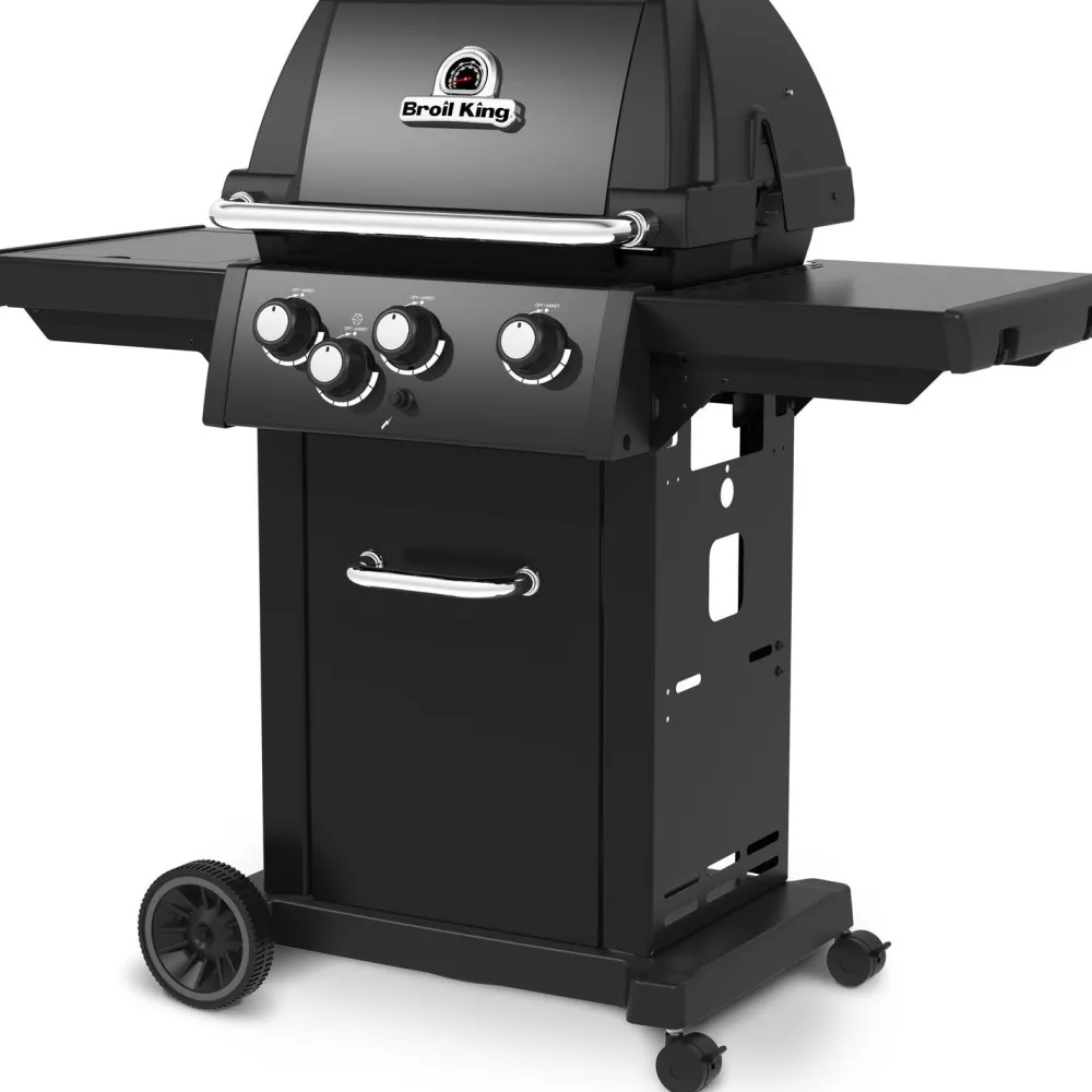 Best Broil King Kaasugrilli Royal 340 Shadow, 3 poltinta, sivukeitin