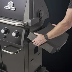 Best Broil King Kaasugrilli Royal 340 Shadow, 3 poltinta, sivukeitin