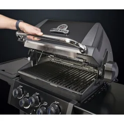 Discount Broil King Kaasugrilli Royal 390 Shadow, 3 poltinta, sivukeitin, varraspaahdin