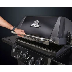 Hot Broil King Kaasugrilli Signet 390 Shadow, 3 poltinta, sivukeitin, varraspaahdin