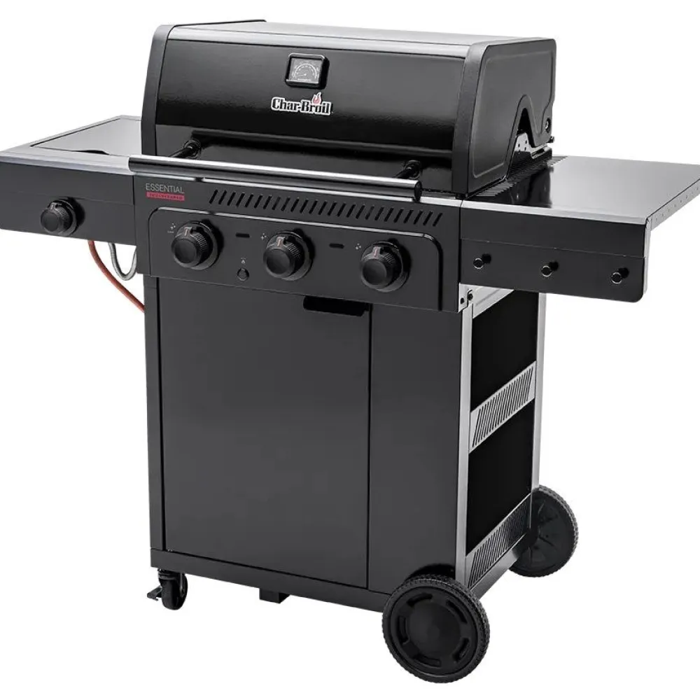 Outlet Char-Broil Kaasugrilli Essential 3 G, 3 poltinta, sivukeitin