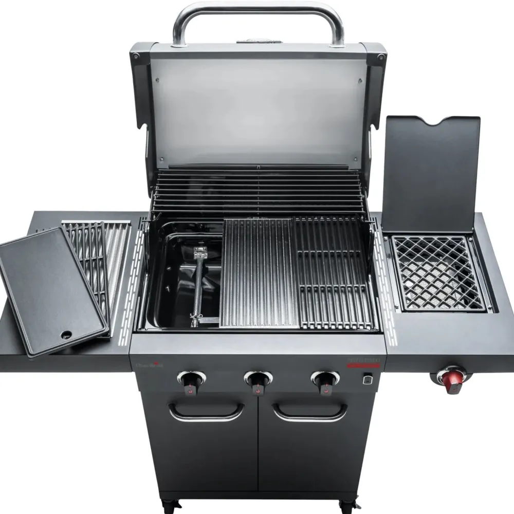 Outlet Char-Broil Kaasugrilli Professional Power Edition 3, 3 poltinta, pihvinpaistopoltin