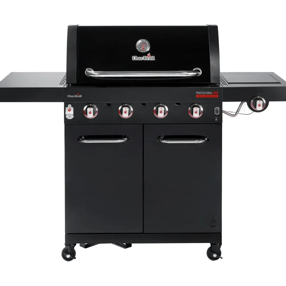 Discount Char-Broil Kaasugrilli Professional CORE B 4, 4 poltinta, sivukeitin
