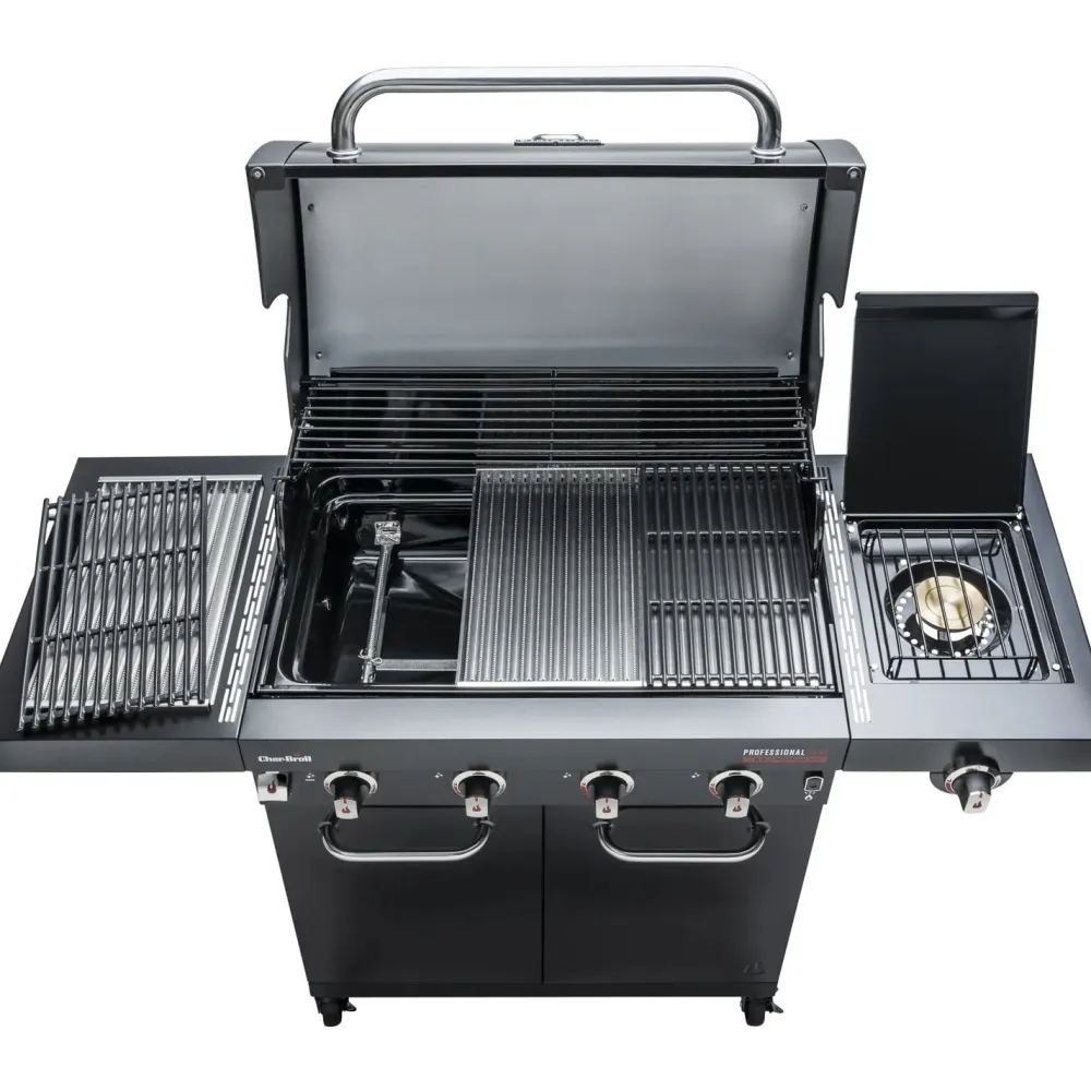 Discount Char-Broil Kaasugrilli Professional CORE B 4, 4 poltinta, sivukeitin