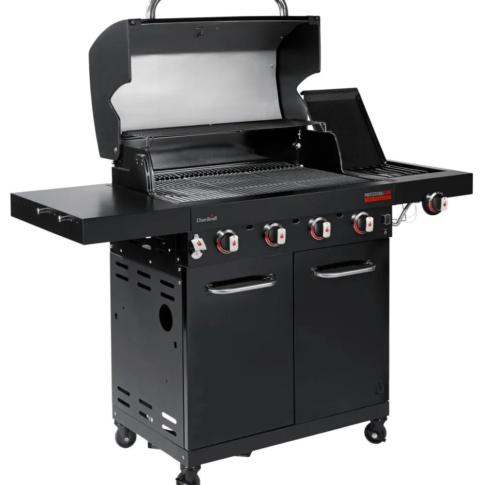Discount Char-Broil Kaasugrilli Professional CORE B 4, 4 poltinta, sivukeitin