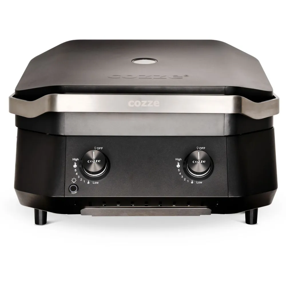 Hot Cozze Kaasugrilli G-500 Plancha, 2 poltinta