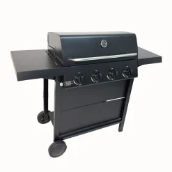 Discount Dose Kaasugrilli Barbeque 10140, 4 poltinta, musta