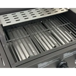 Discount Dose Kaasugrilli Barbeque 10139, 3 poltinta, musta